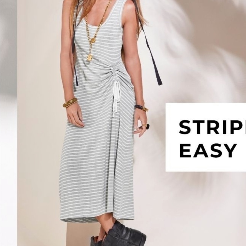 Cabi Stripe Easy Dress